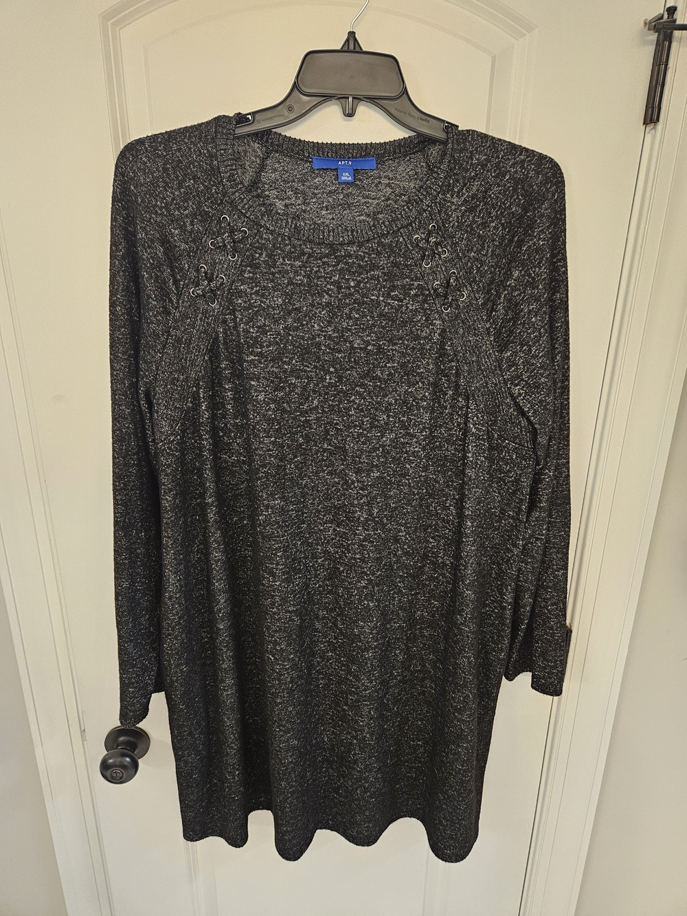 Apt. 9 Women's Grey Sweater Dress